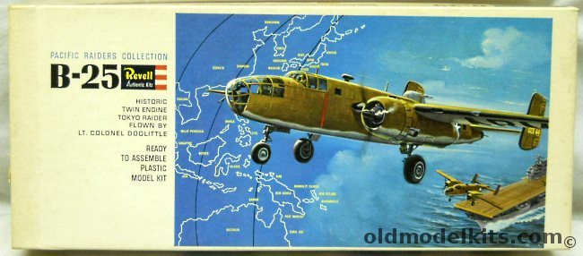 Revell 1/64 B-25 Mitchell Pacific Raiders, H238-100 plastic model kit